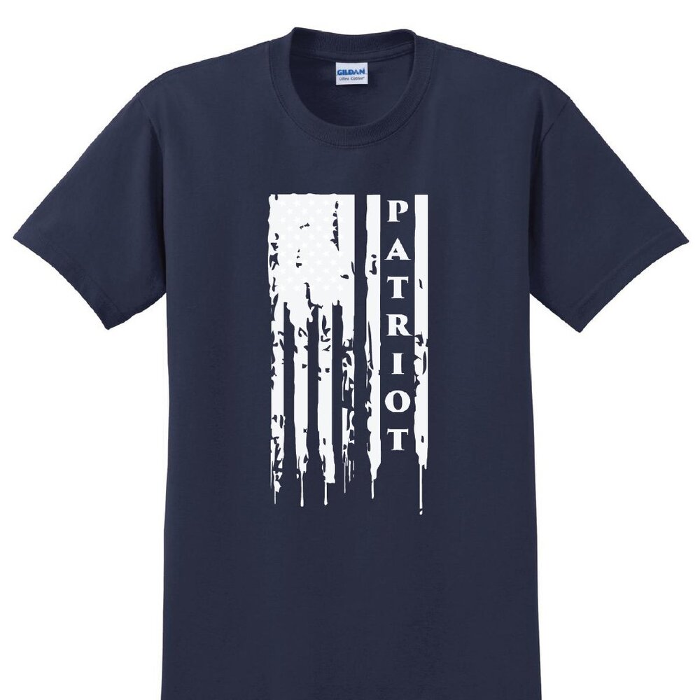 Distresses Patriot American Flag